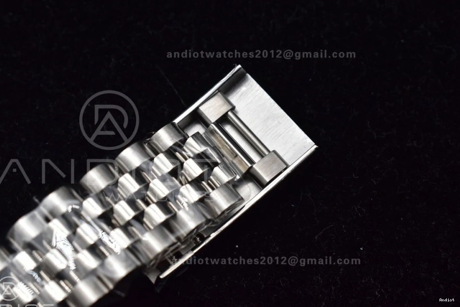 Stick Dial Best DateJust Jubilee 904L 41 SA3235 DIWF Bracelet Edition Grey on Steel 1:1 126334 0318